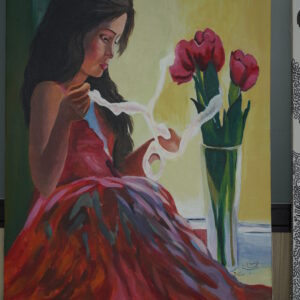 تابلو نقاشی رنگ و ورغن، کد 61